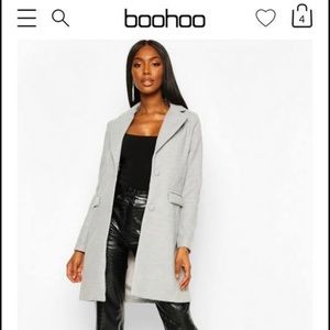 Brand new boohoo coat with the tags